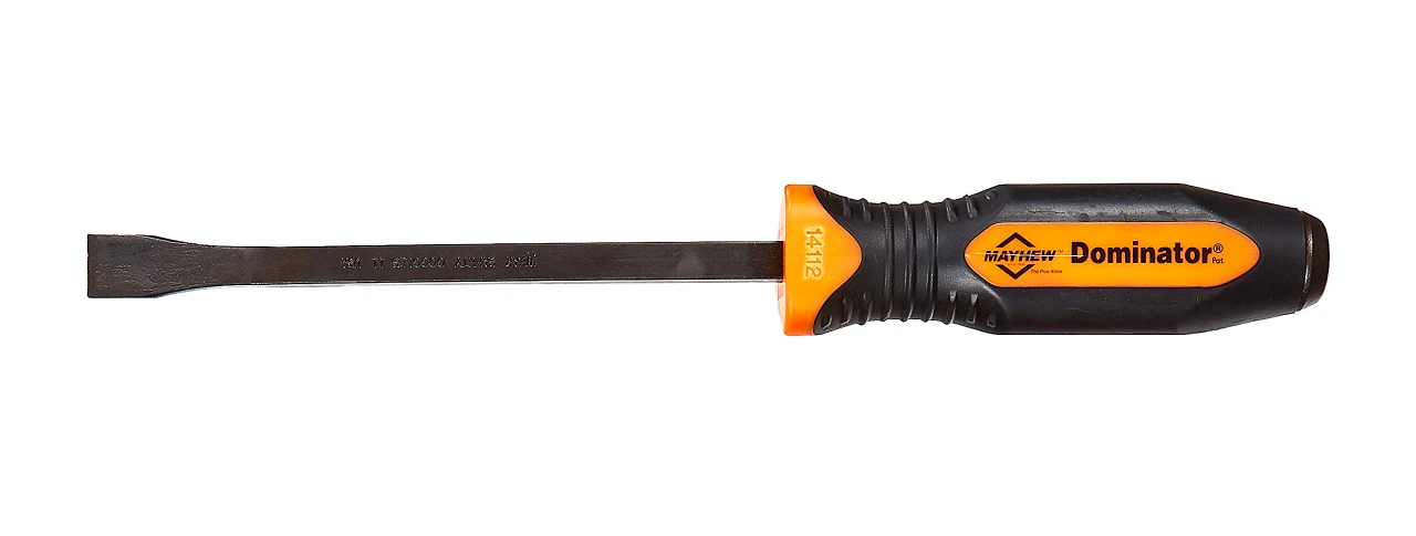 Mayhew Orange 12-C Dominator Pro 12" Curved Pry Bar (14112OR)