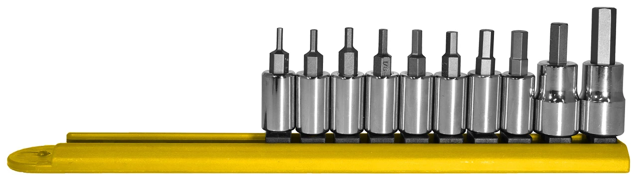 Mayhew 10-Pieces SAE Hex Socket Bit Set (16017)