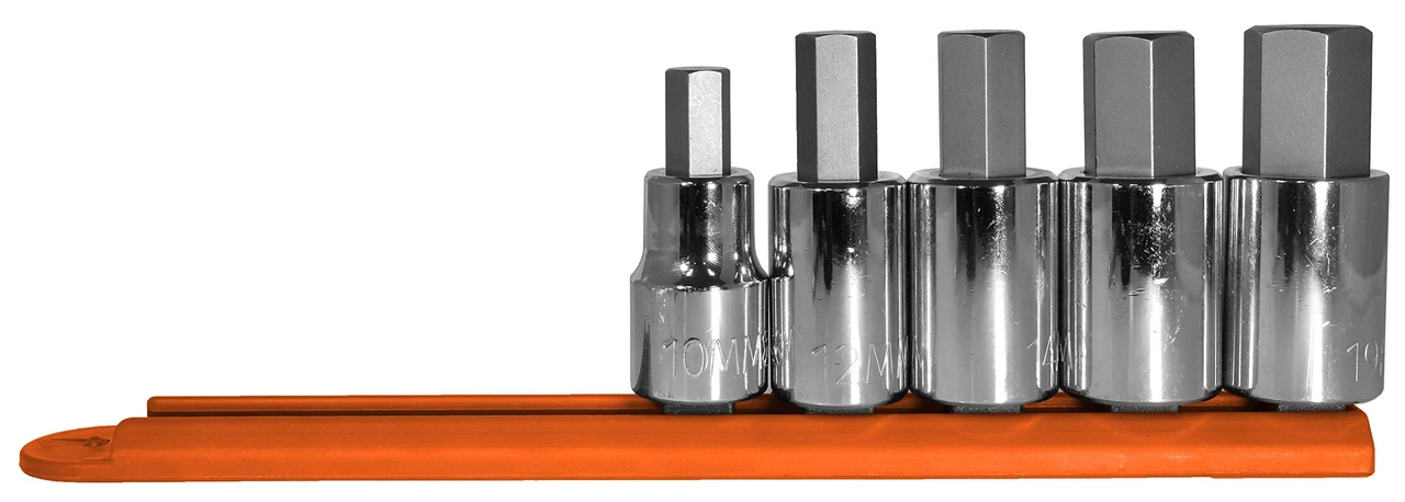 Mayhew 5-Pieces Metric Hex Socket Bit Set (16020)