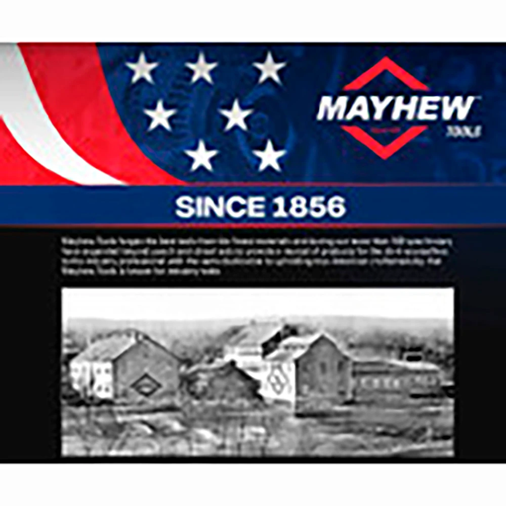 Mayhew 2.5mm Pin Width Metric Pin Punch (21242) — product image 2