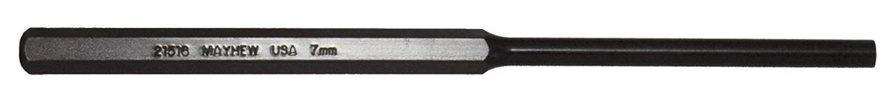 Mayhew 7mm Pin Width Metric Extra Long Pin Punch (21516) — product image 2