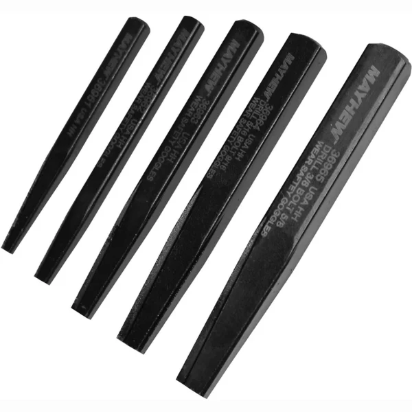 Mayhew 5-Pieces Screw Extractor Set (37332)