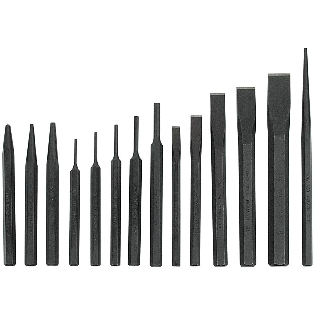 Mayhew 14-Pieces Punch and Chisel Set (61044) — product image 3