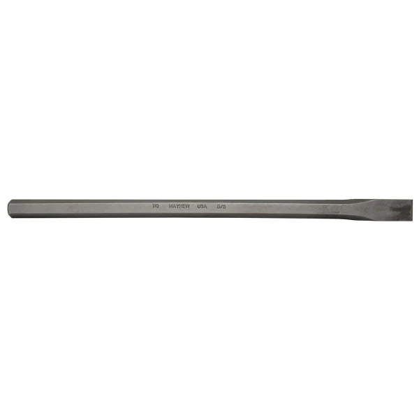 Mayhew 12" x 5/8" Blade Width Blast Finish Cold Chisel (70210)