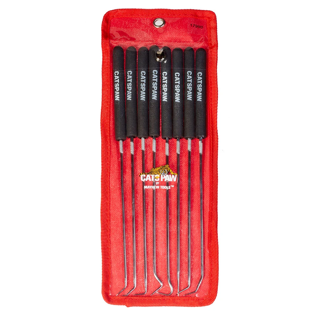 Mayhew Tools 17990 9-3/4 Long 8-Piece Hook & Pick Set — product image 2