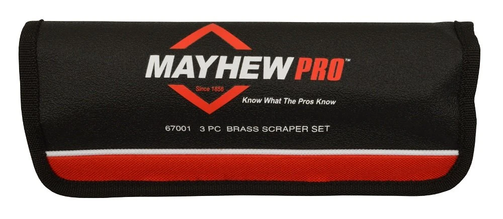 Mayhew Tools 67001 3 Piece Brass Scraper Set — product image 2