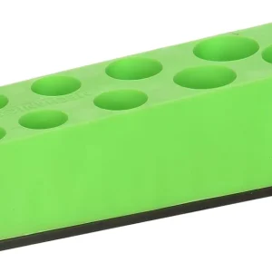 Mechanics Time Saver Neon Green 13-Hole Deep Socket Organizer (781)
