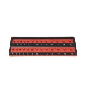 Mechanics Time Saver Red 3/8" Met Frict Peg Socket Holder (PSH38M-RED)