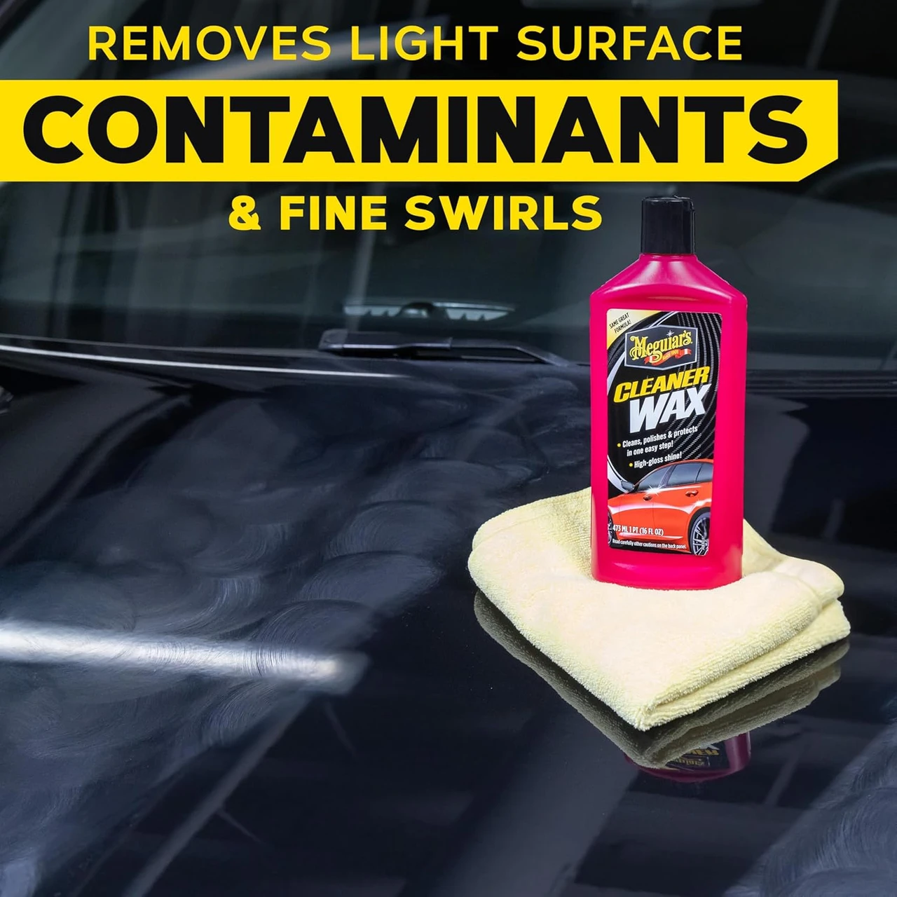 Meguiar's Cleaner Wax Liquid A1216 16 oz (A1216) — product image 7