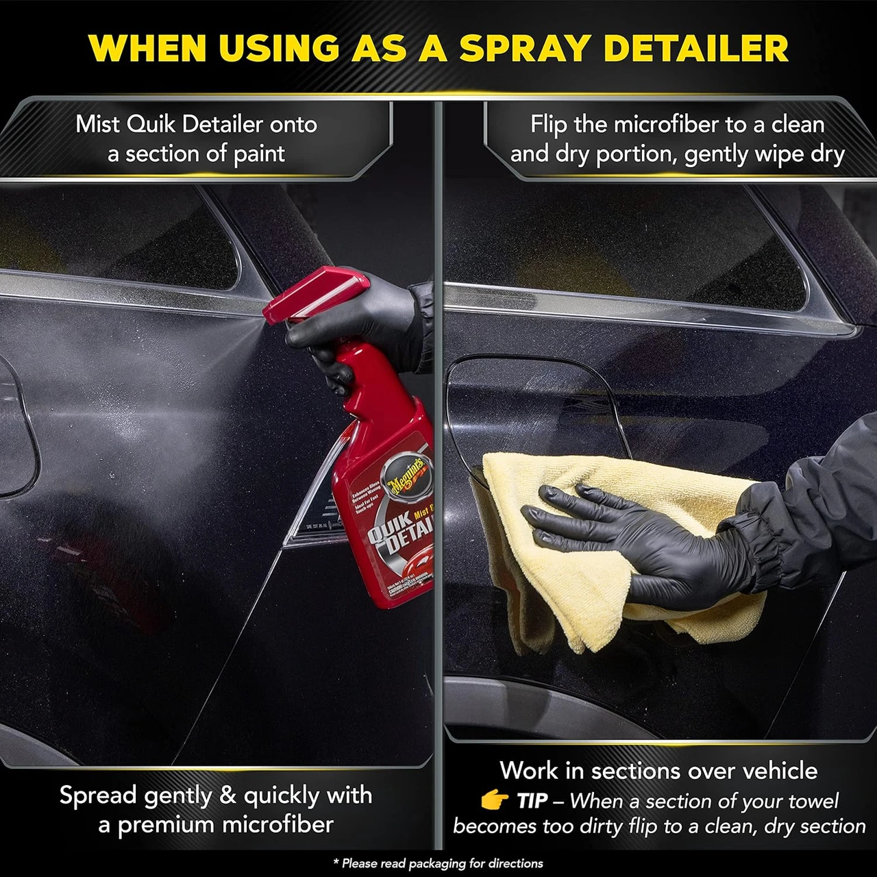 Meguiar's Quik Detailer Spray 32 oz (A3332) — product image 5