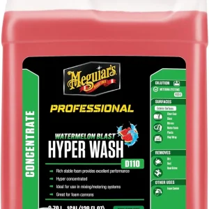 Meguiar's Hyper Wash Foaming Car Wash – 1 Gallon (D11001)