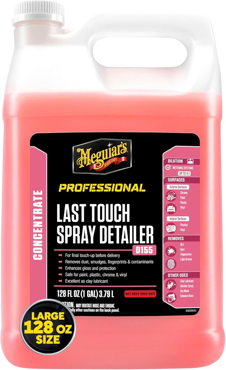 Meguiar's Last Touch Detailing Spray, 1 Gallon (D15501)