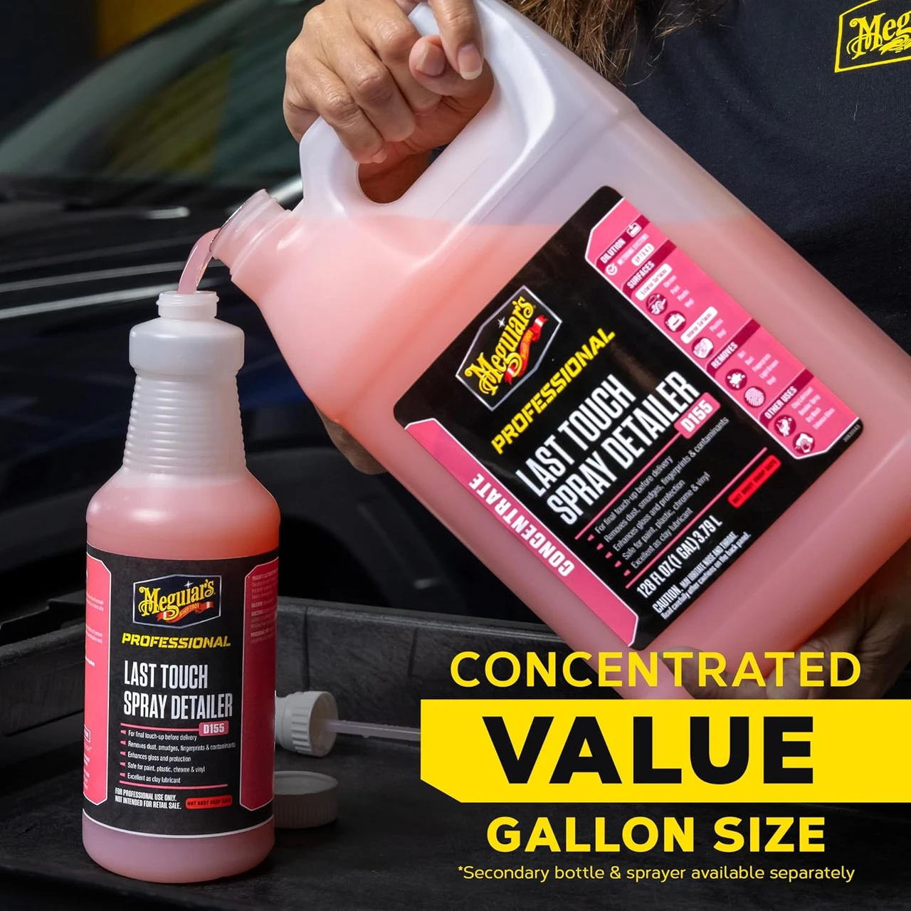 Meguiar's Last Touch Detailing Spray, 1 Gallon (D15501) — product image 6