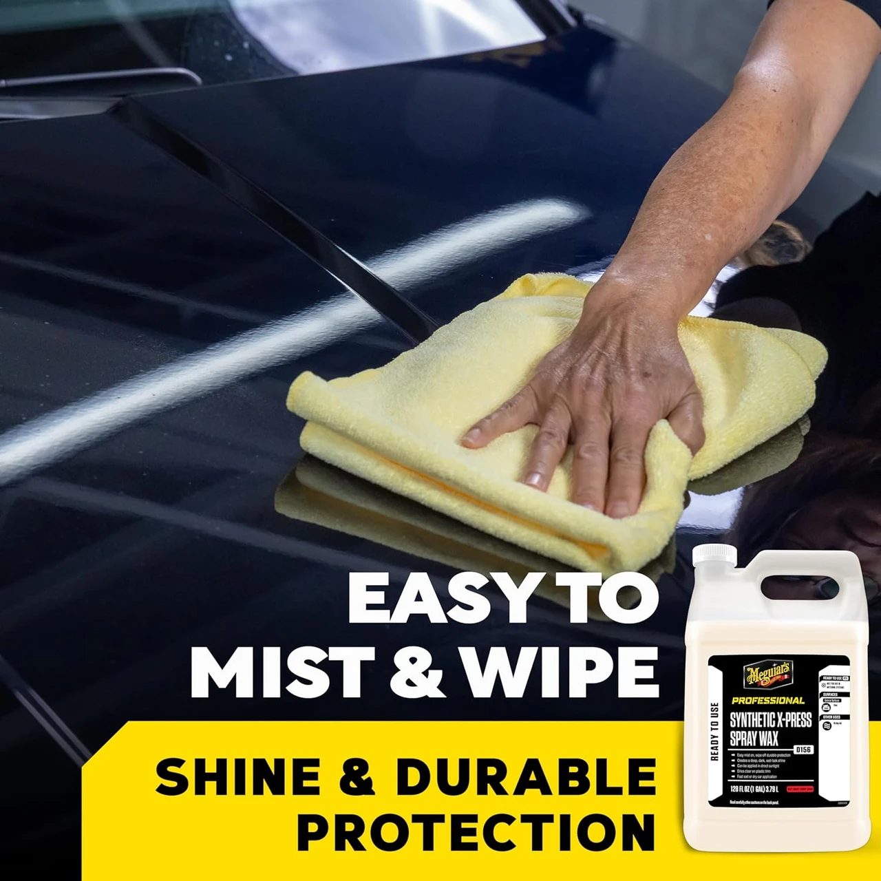 Meguiar's Synthetic X-Press Spray Wax 1 Gallon (D15601) — product image 2