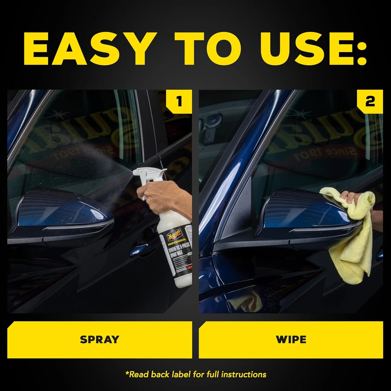 Meguiar's Synthetic X-Press Spray Wax 1 Gallon (D15601) — product image 6