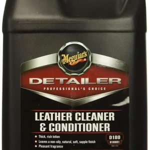 Meguiar's Leather Cleaner & Conditioner Gallon (D18001)