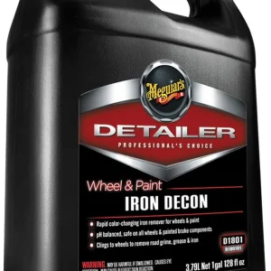 Meguiar's Wheel Paint Iron Decon Pro Strength Iron Remover 1 Gal (D180101)