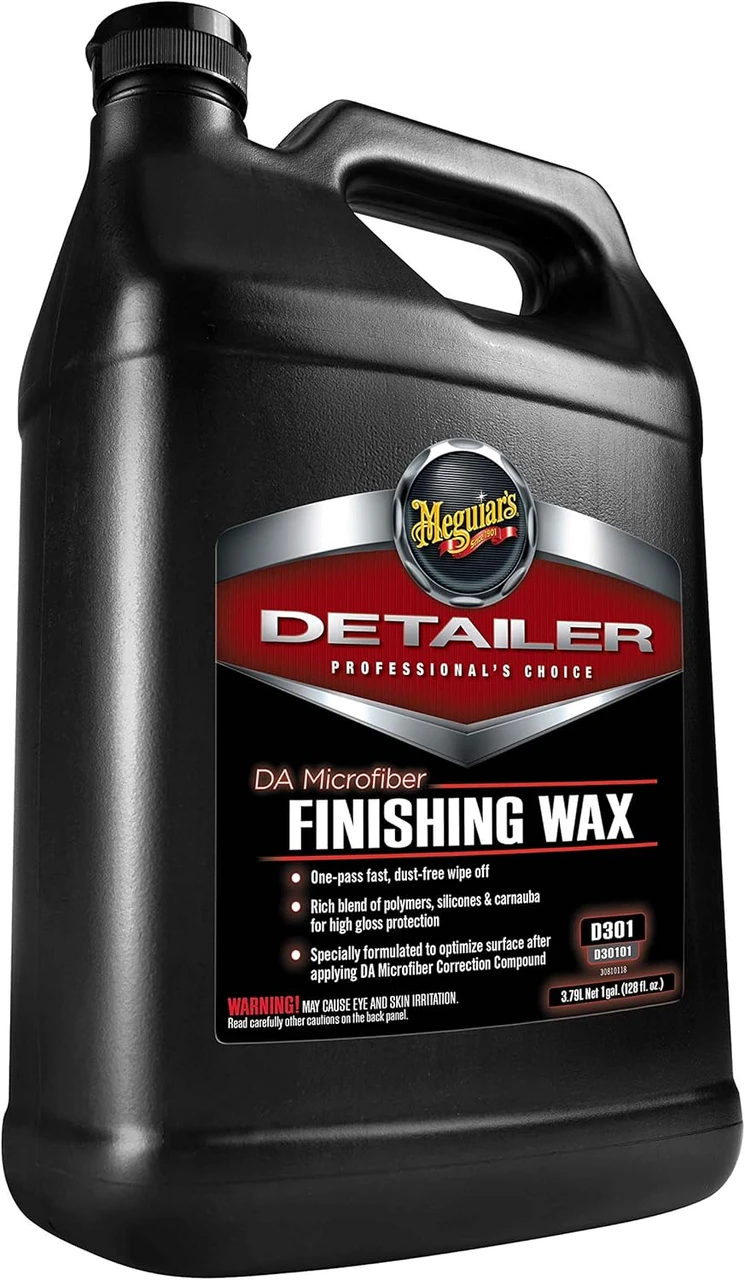 Meguiar's DA Microfiber Finishing Wax 1 Gallon (D30101) — product image 2