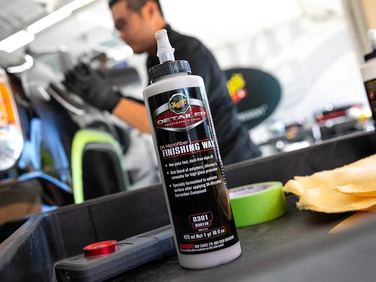Meguiar's DA Microfiber Finishing Wax 16 Oz (D30116) — product image 3
