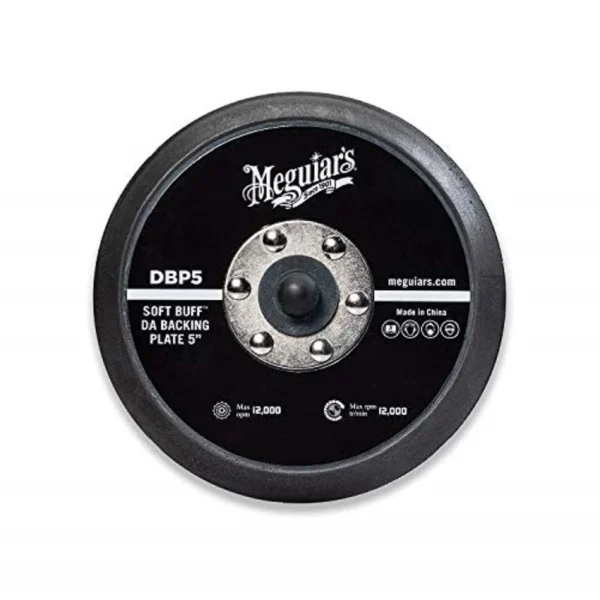 Meguiar's Soft Buff DA Polisher Backing Plate 5" 5/16-24 Spindle (DBP5)