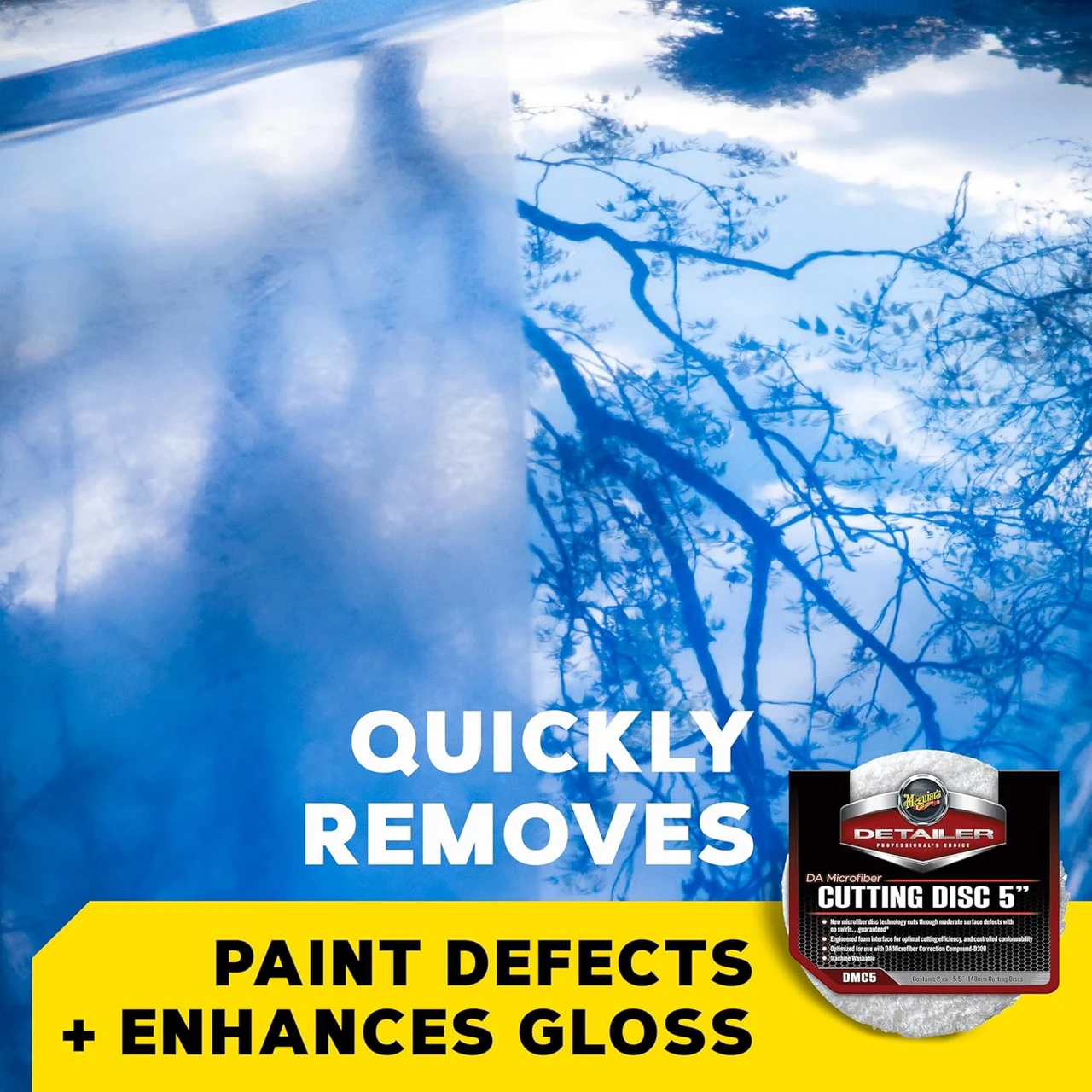 Meguiar's DA Microfiber Cutting Pad 5", 2-Pack (DMC5) — product image 2