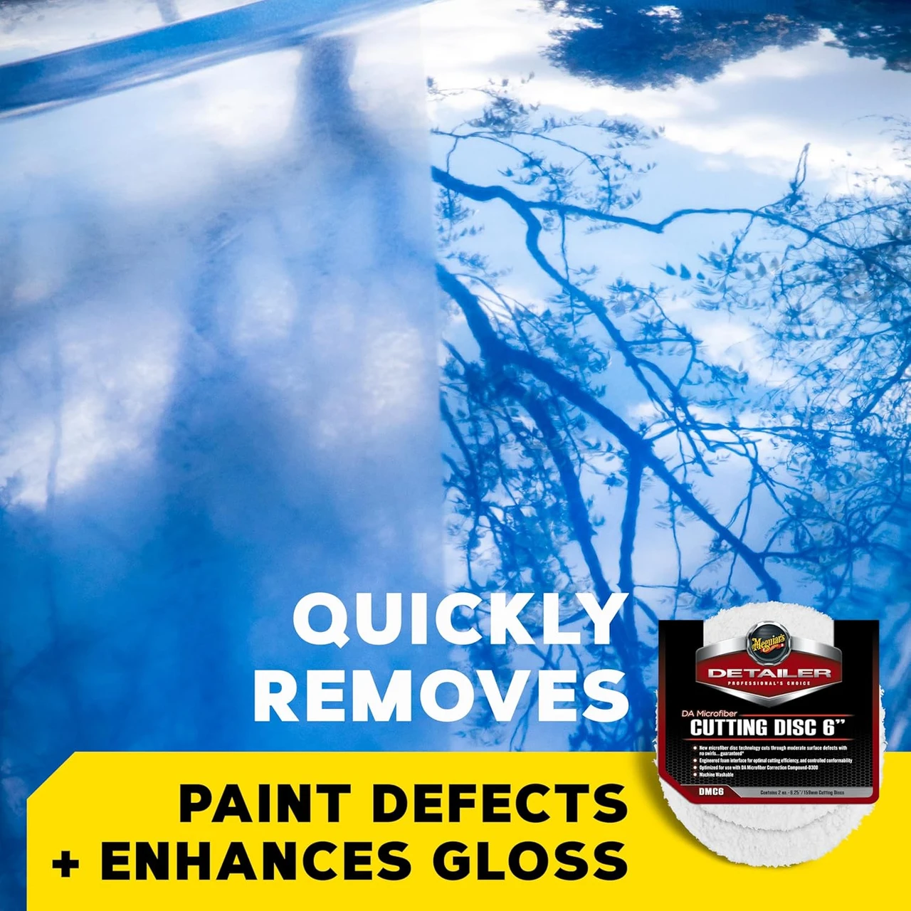 Meguiar's DA Microfiber Cutting Disc 6" (2-Pack) (DMC6) — product image 2