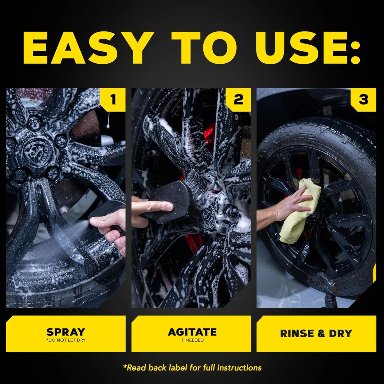 Meguiar's Ultimate All Wheel Cleaner 24 oz (G180124) — product image 6