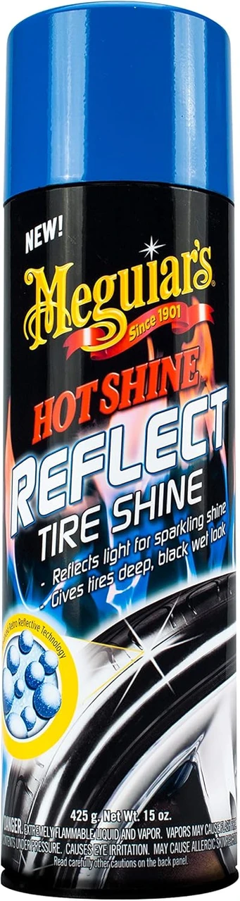 Meguiar's Hot Shine Reflect Tire Shine 15 Oz Spray (G18715)