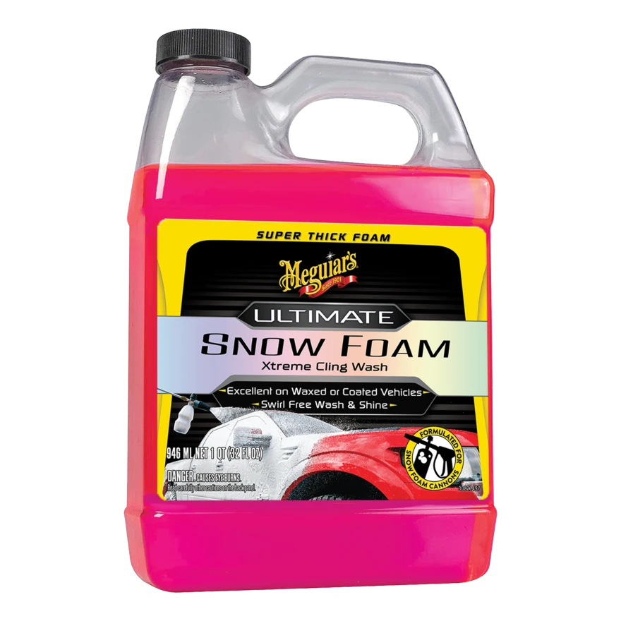Meguiar's Ultimate Snow Foam Car Wash Soap, 32oz - 1 Quart (G191532)
