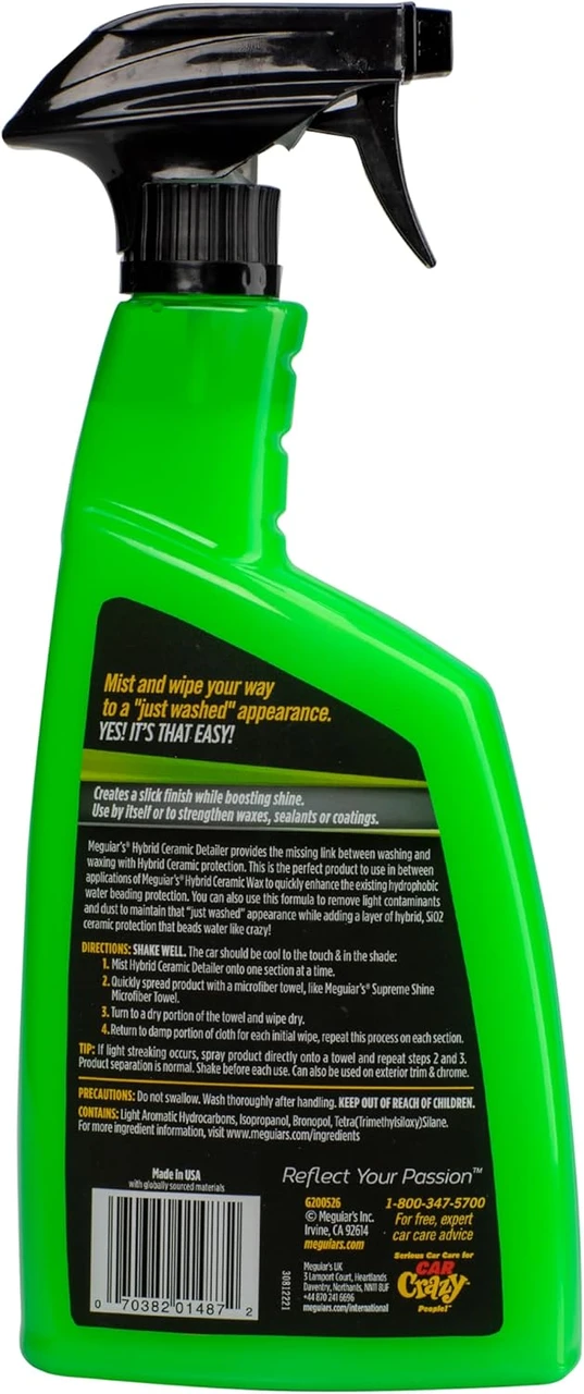 Meguiar's Hybrid Ceramic Detailer 26 Oz Spray Bottle (G200526) — product image 3
