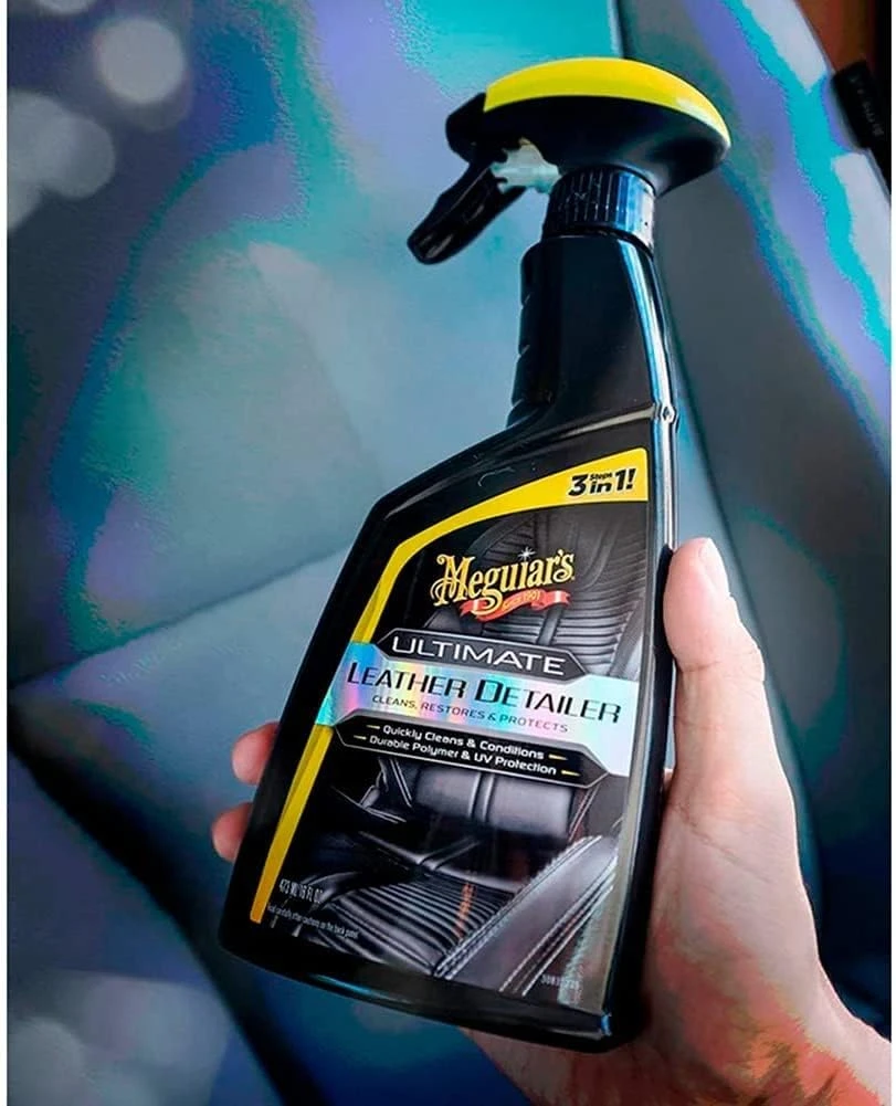 Meguiar's Ultimate Leather Detailer Cleaner and Conditioner Spray (G201316) — product image 4