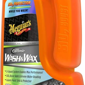 Meguiar's Hybrid Ceramic Car Wash & Wax, 56 Oz (G210256)