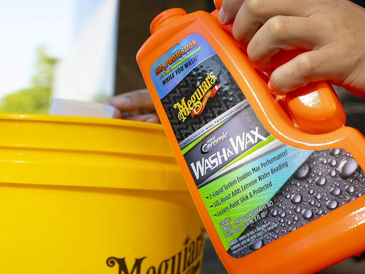Meguiar's Hybrid Ceramic Car Wash & Wax, 56 Oz (G210256) — product image 6