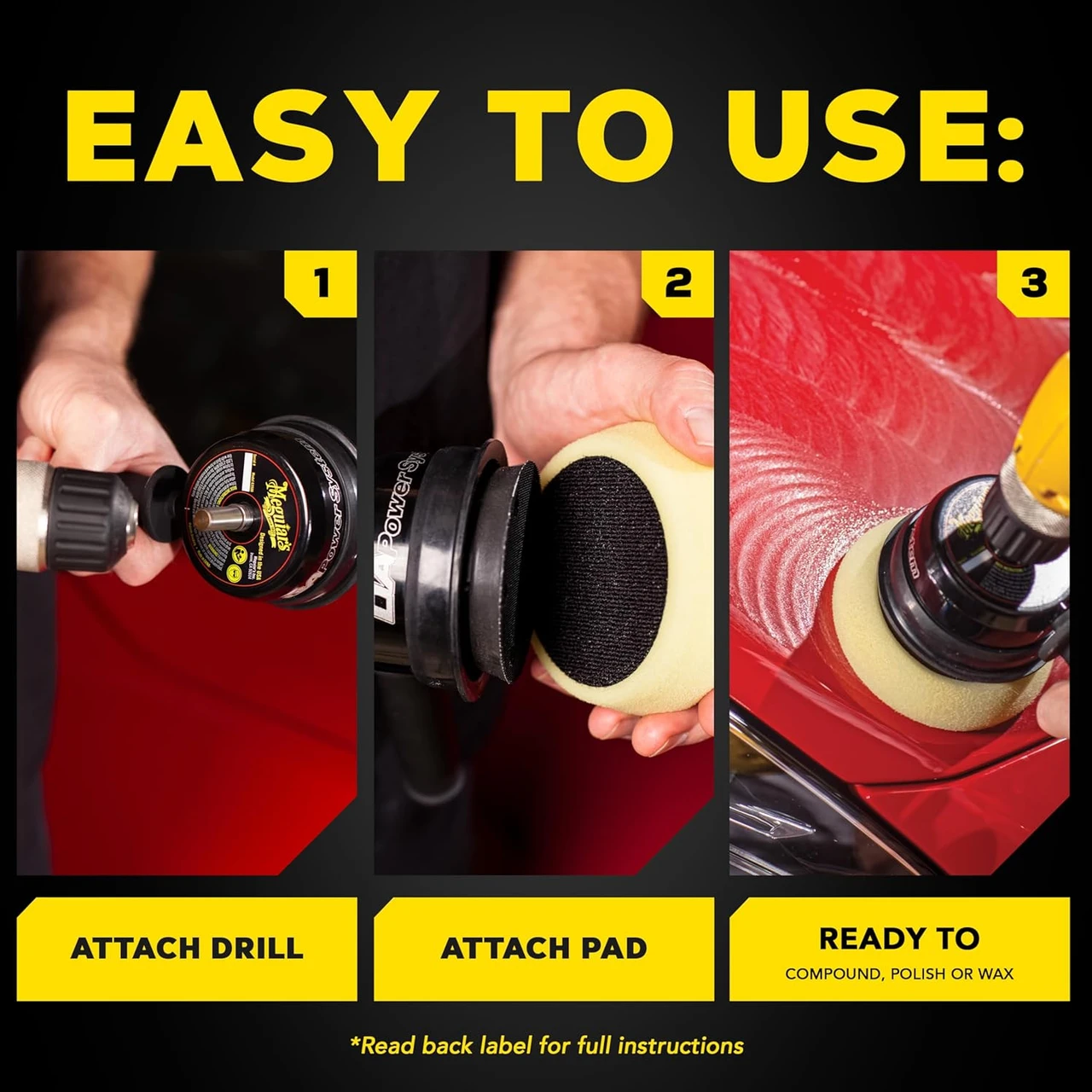 Meguiar's G3500 DA Powersystem Detailing Tool (G3500) — product image 7