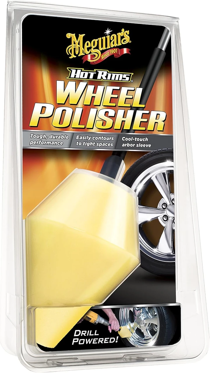 Meguiar's Hot Rims Wheel Polishing Tool for Alloy Wheels (G4400)