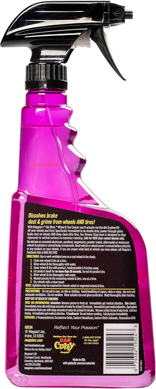 Meguiar's Hot Rims All Wheel Cleaner (G9524) — product image 3