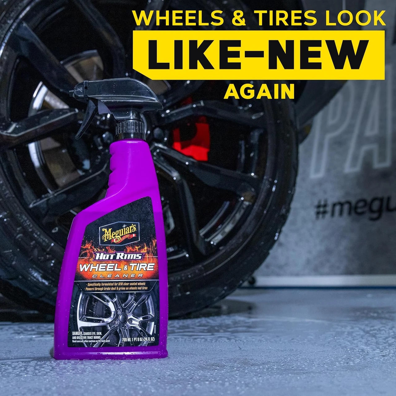Meguiar's Hot Rims All Wheel Cleaner (G9524) — product image 7
