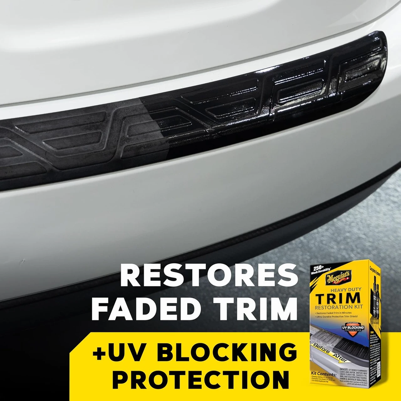 Meguiar's Heavy Duty Trim Restoration Kit with UV Protection (G250100) — product image 2