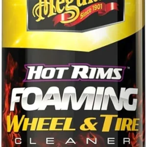 Meguiar's Hot Rims Foaming Wheel & Tire Cleaner 20oz (G250320)
