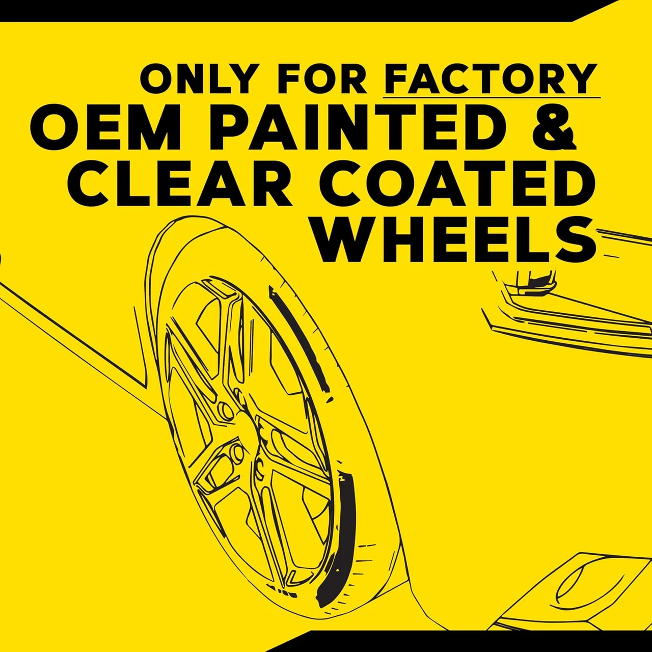 Meguiar's Hot Rims Foaming Wheel & Tire Cleaner 20oz (G250320) — product image 4