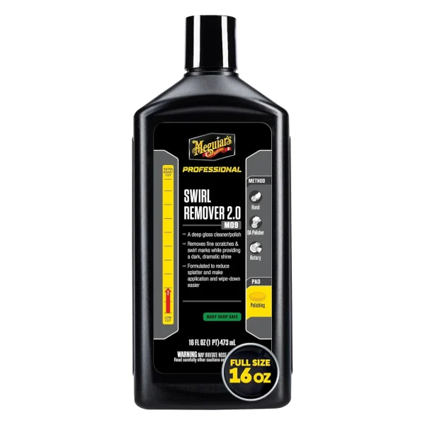 Meguiar's Mirror Glaze Swirl Remover 2.0 16 oz (M0916)