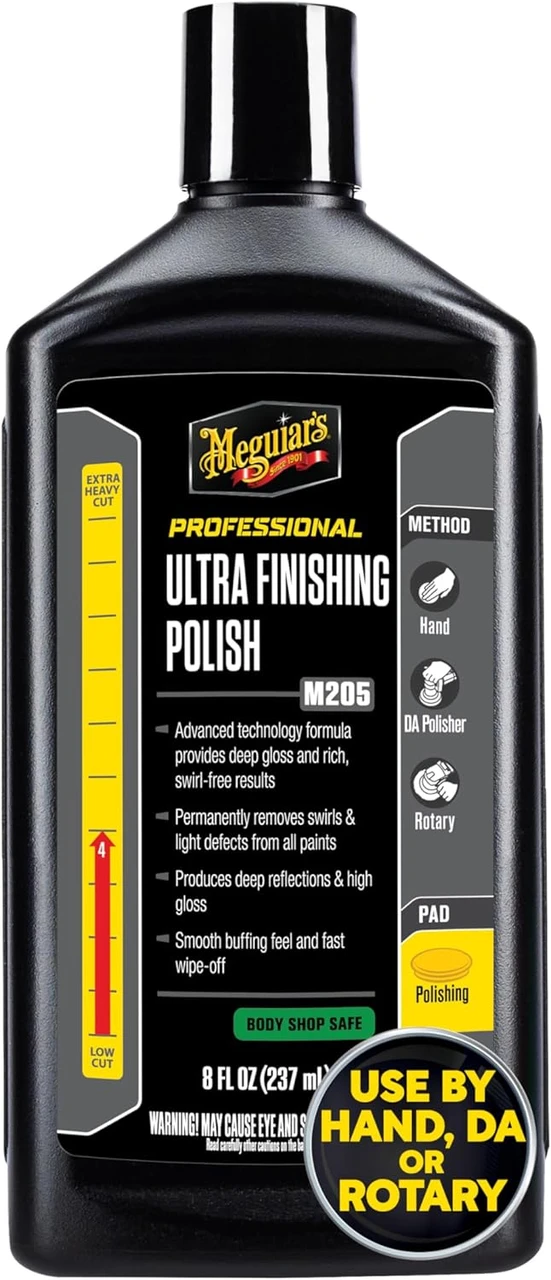 Meguiar's Ultra Finishing Polish 8 Oz (M20508)