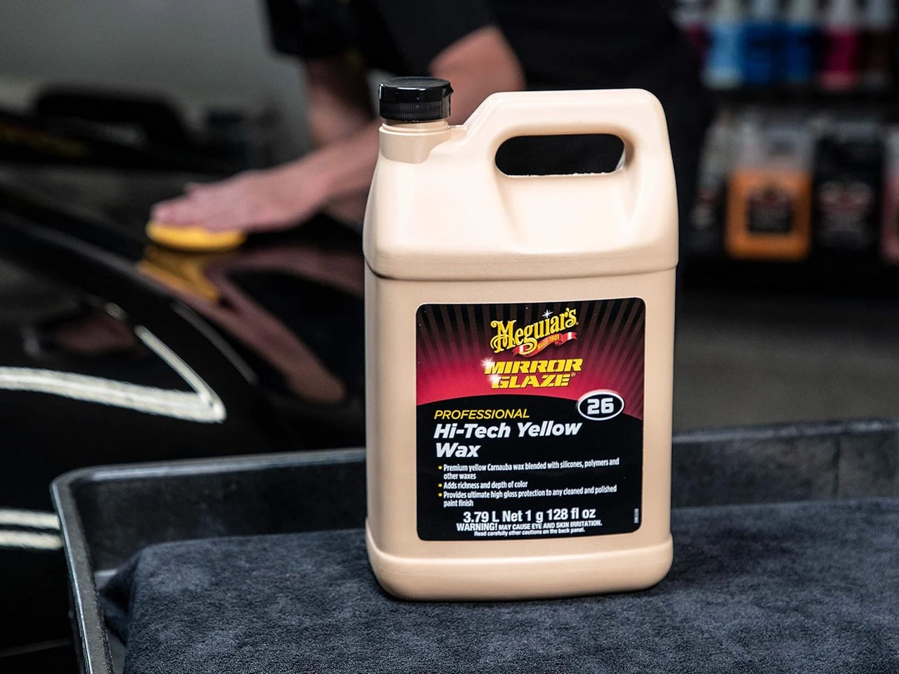Meguiar's Hi-Tech Yellow Wax Gallon Liquid Car Wax (M2601) — product image 4