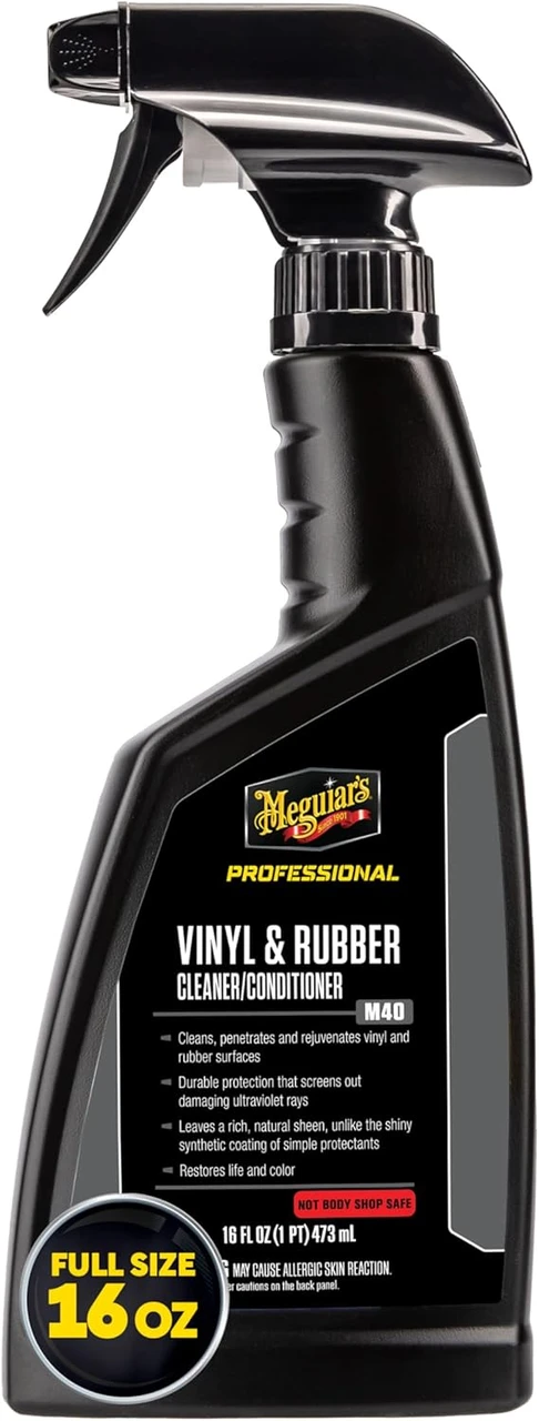 Meguiar's Vinyl & Rubber Cleaner Conditioner 16 Oz (M4016)