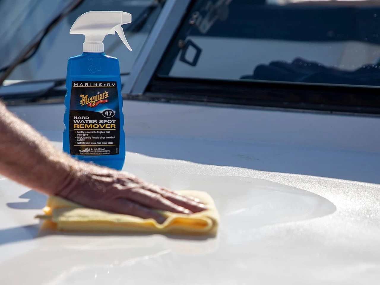 Meguiar's Hard Water Spot Remover Gel 16 Oz (M4716) — product image 7