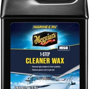 Meguiar's Boat/RV Cleaner Wax Liquid 1 Gallon (M5001)