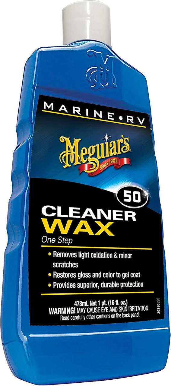 Meguiar's Boat & RV Cleaner Wax Liquid 16 Oz (M5016) — product image 2