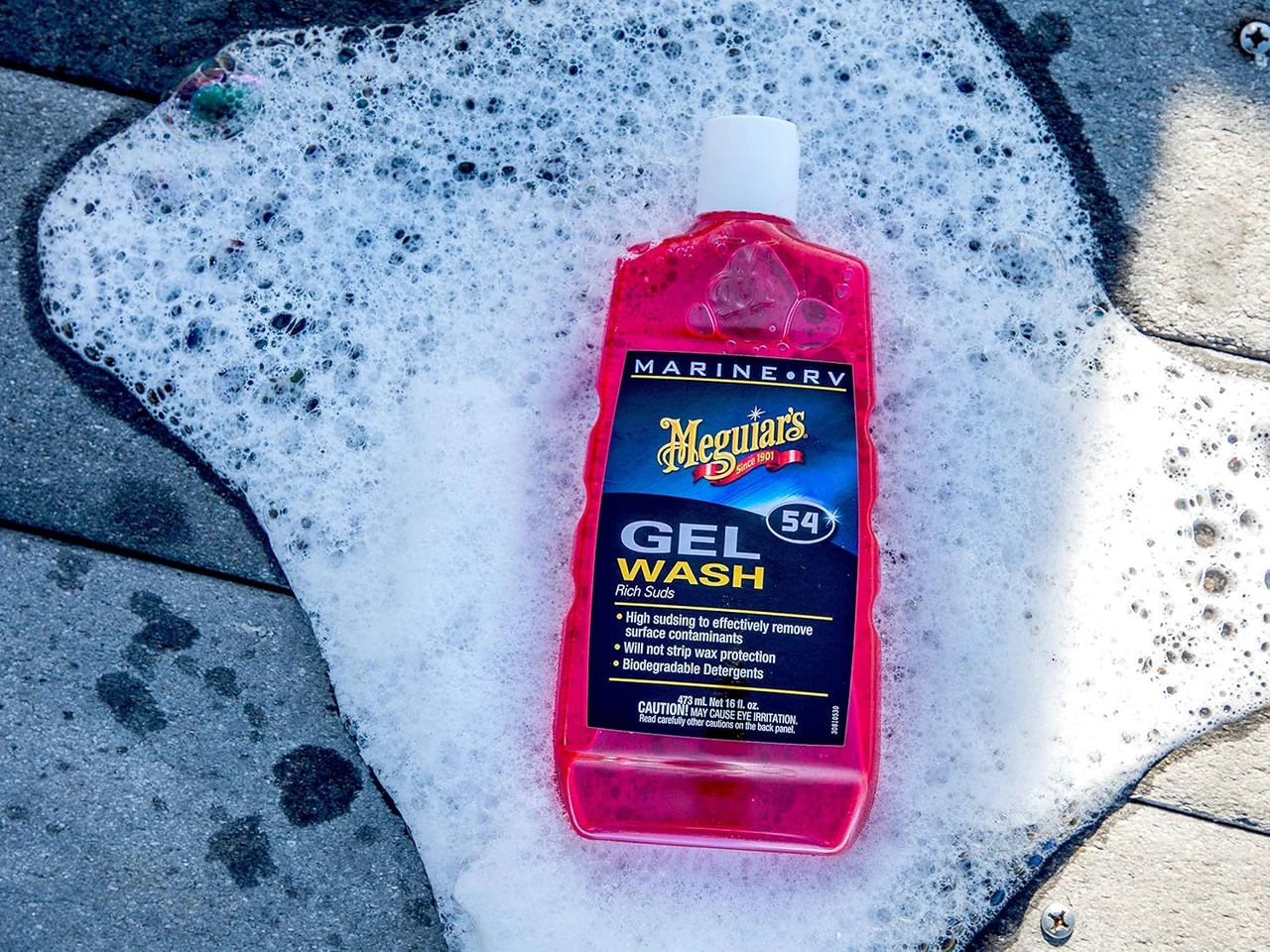 Meguiar's Boat Wash Gel 16 Oz for Marine Surfaces (M5416) — product image 5