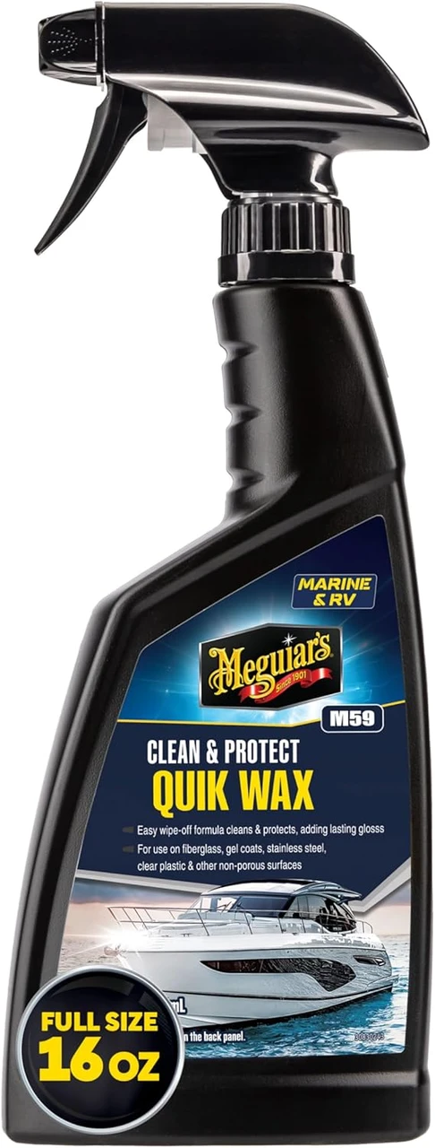 Meguiar's Quick Boat Spray Wax, 16 Oz (M5916)