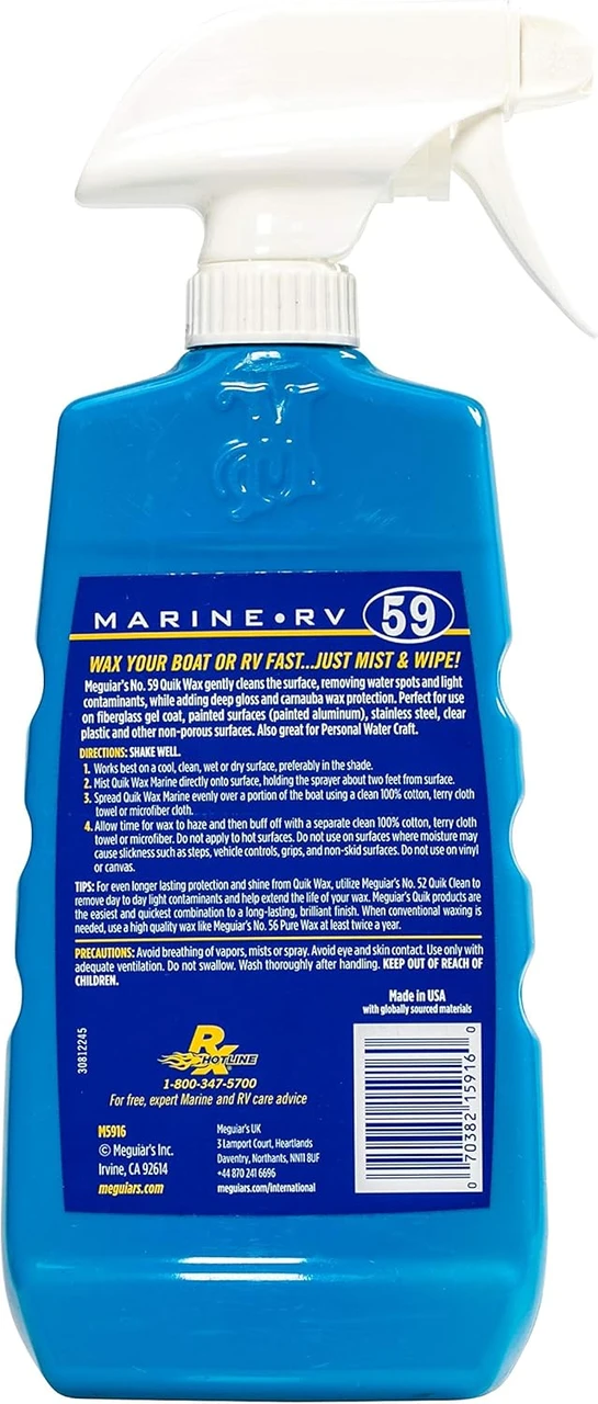 Meguiar's Quick Boat Spray Wax, 16 Oz (M5916) — product image 2